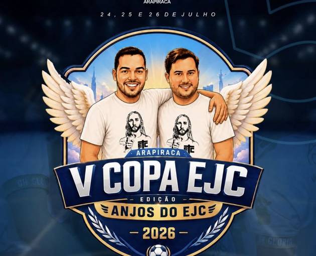 Event cover V Copa EJC 2026 - Arapiraca/AL