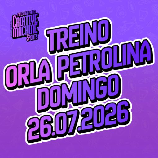 Event cover TREINO ORLA PETROLINA DOMINGO