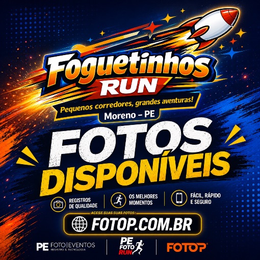 Event cover CORRIDA FOGUETINHOS RUN 
