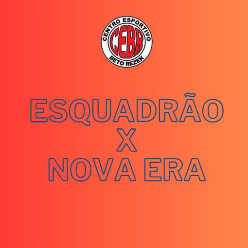 Event cover ESQUADRÃO X NOVA ERA