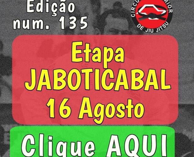 Event cover Circuito interior de Jiu Jitsu - Etapa Jaboticabal