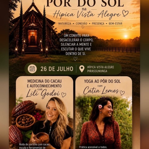 Event cover Por do Sol Hípica Vista Alegre 