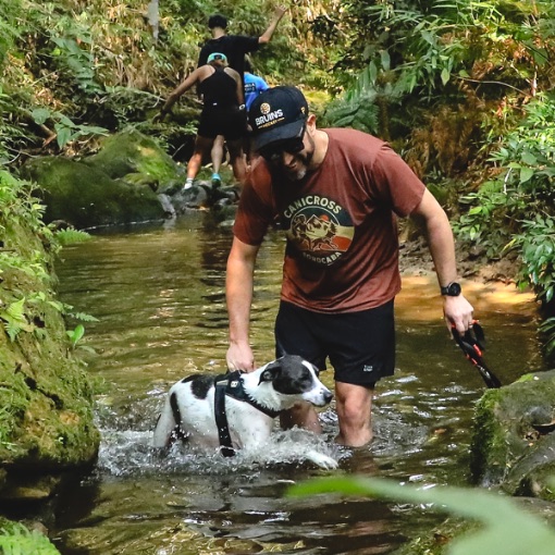 Copertura dell'evento Aquatrekking com Cães 7.5 km