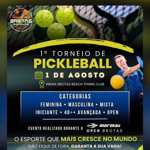 Event cover 1ª Etapa do Circuito Paulista do Interior de Pickleball | SOLD OUT CLINICA (02 DE AGOSTO)