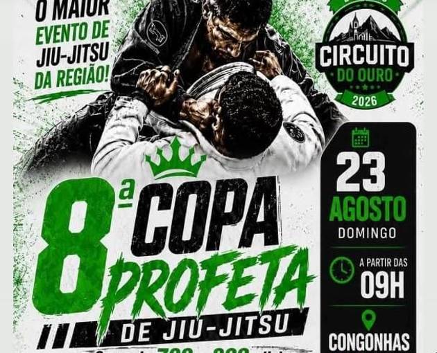 Couverture de l'événement 8ª Copa Profeta de Jiu-jitsu