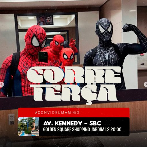 Event cover ABC RUN ESPECIAL HOMEM ARANHA AV.KENNEDY 28.07 