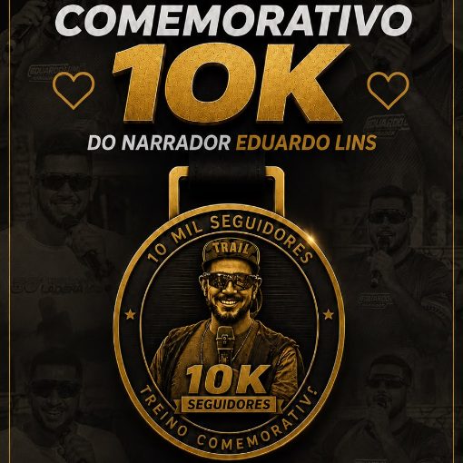 Event cover TREINO COMEMORATIVO DO NARRADO EDUARDO LINS
