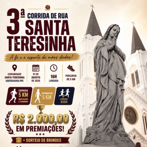 Event cover 3º CORRIDA SANTA TERESINHA 