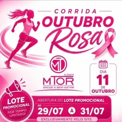 Event cover Corrida Outubro Rosa MTOR - Itajubá