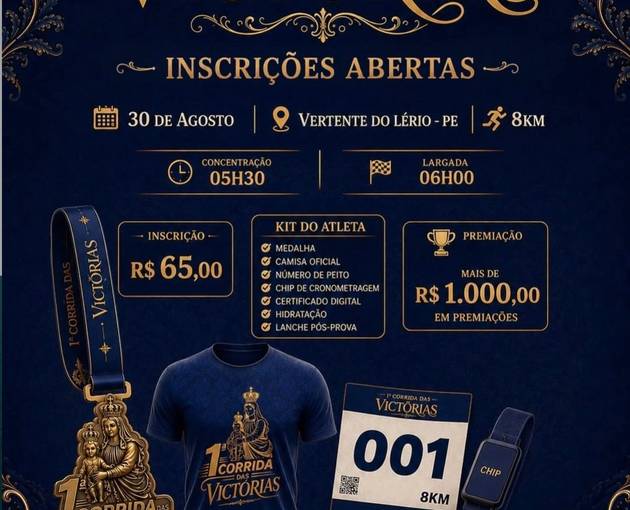 Event cover 1ª CORRIDA DAS VICTORIAS