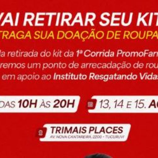 Event cover Entrega KIT - 1 corrida Promofarma