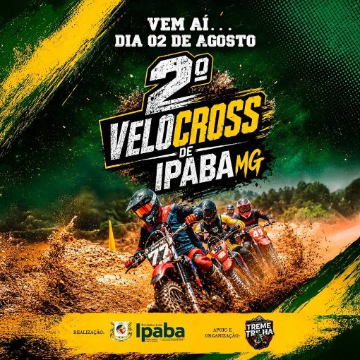 Capa do evento 2º Velocross de Ipaba