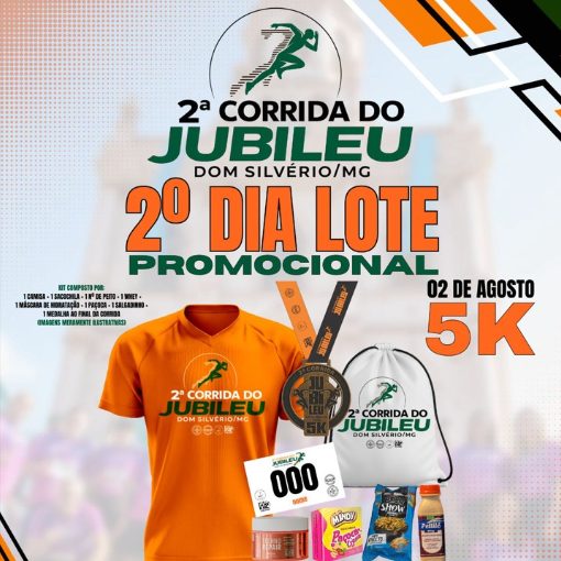 Capa do evento 2ª Corrida do Jubileu - Dom Silvério