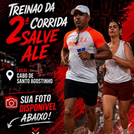Event cover Treinão da 2 Corrida Salve Alê