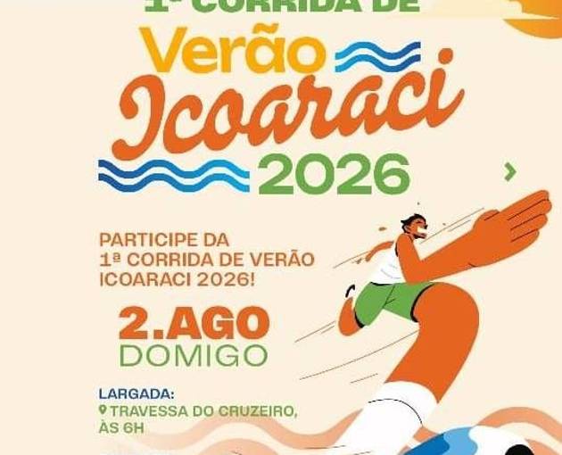 Event cover 1ª CORRIDA DE VERÃO ICOARACI 2026