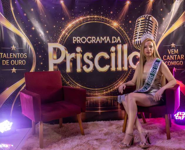 Capa do evento Programa da Priscilla - Canta Comigo - Entrevista com a Modelo Paula de Lima