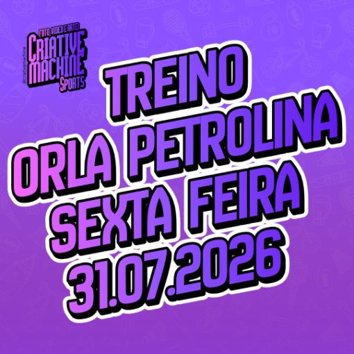 Event cover TREINO ORLA PETROLINA SEXTA FEIRA