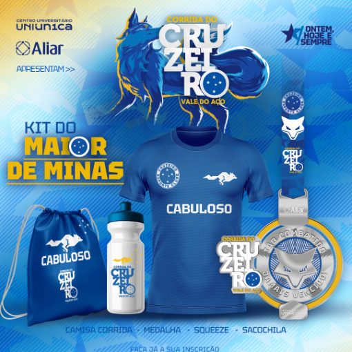 Event cover Entrega de Kits - Corrida do Cruzeiro - Vale do Aço