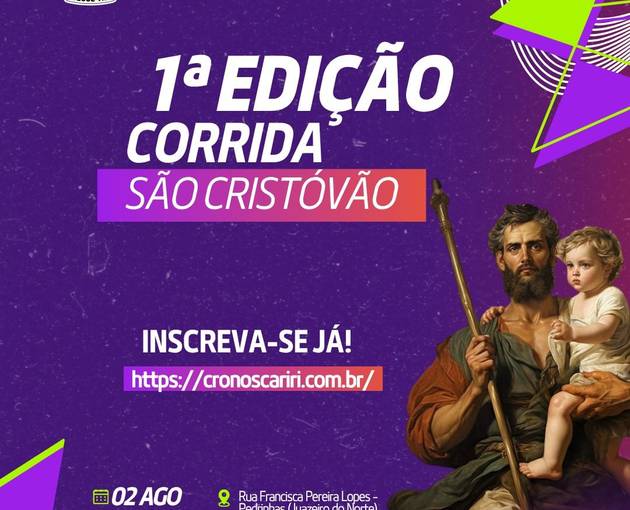 Event cover 1ª Edicão Corrida - São Cristovão Pedrinhas