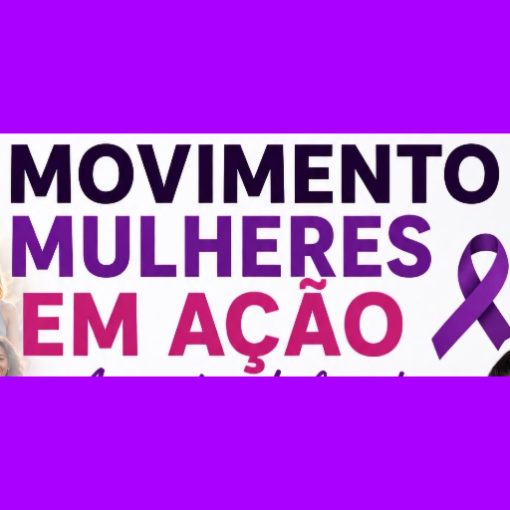 Event cover Movimento Mulheres Em Ação Agosto Lilás 2026