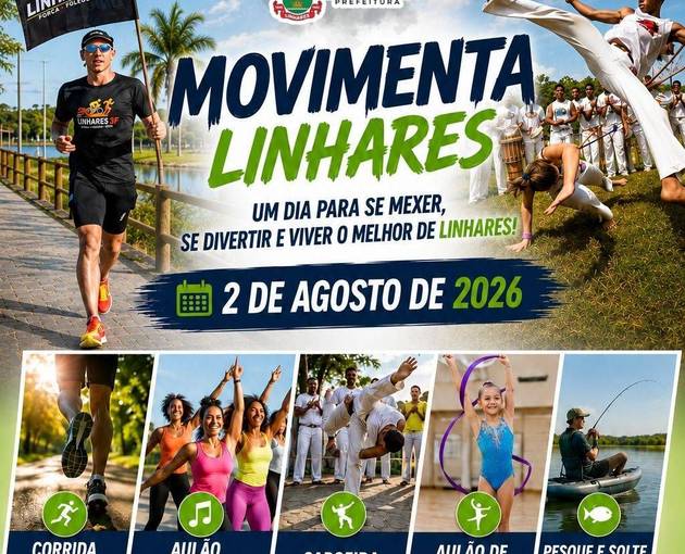 Event cover MOVIMENTA LINHARES LINHA VERDE 02/08 