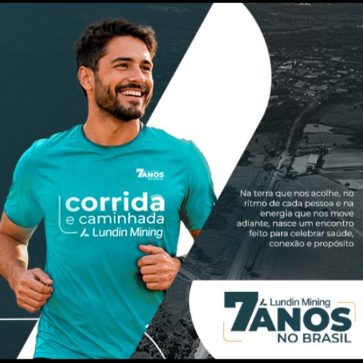 Event cover Corrida e Caminhada Lundin Mining 2026