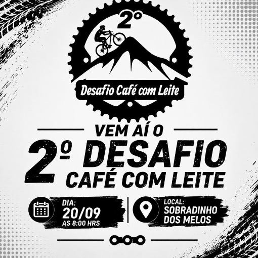 Event cover 2º DESAFIO CAFÉ COM  LEITE