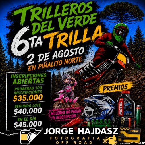 Couverture de l'événement 6 ª TRILLA TRILLEROS DEL VERDE