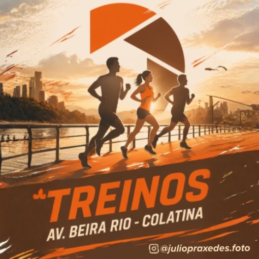 Capa do evento Treino de Sábado - Av. Beira Rio - Colatina  - 01/08