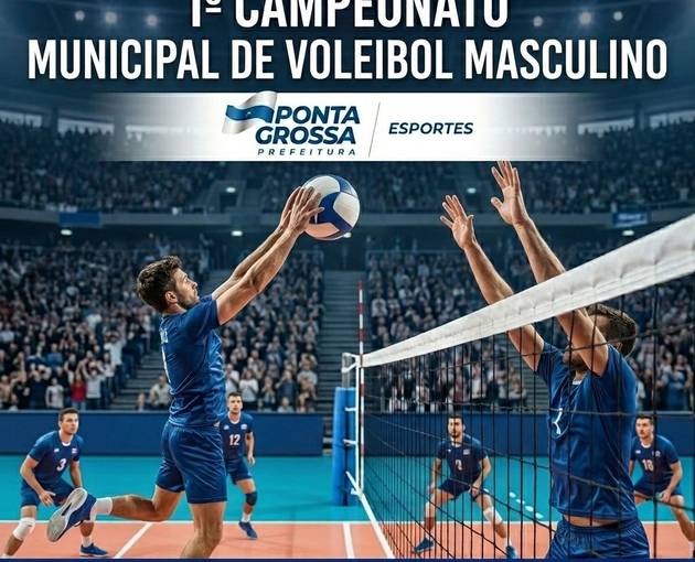 Event cover 1º CAMPEONATO MUNICIPAL DE VOLEIBOL MASCULINO (25/08/26 - ARENA MULTIUSO)