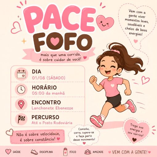 Capa do evento PACE FOFO - TREINÃO