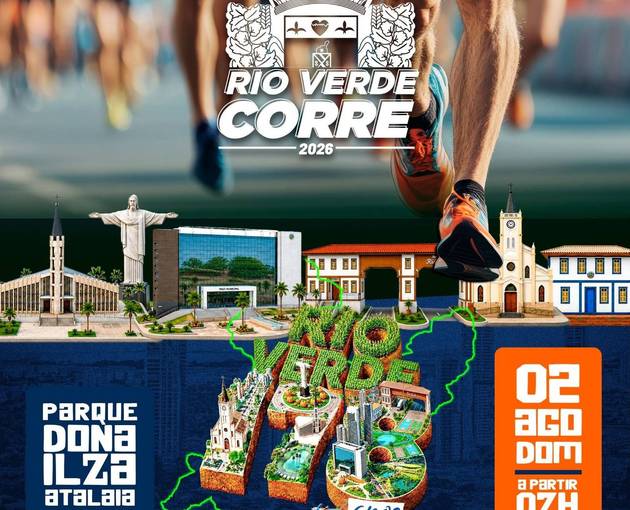 Capa do evento RIO VERDE CORRE 2026