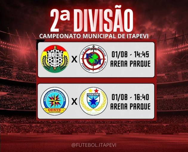 Event cover Campeonato Municipal de Itapevi - 2ª Divisão