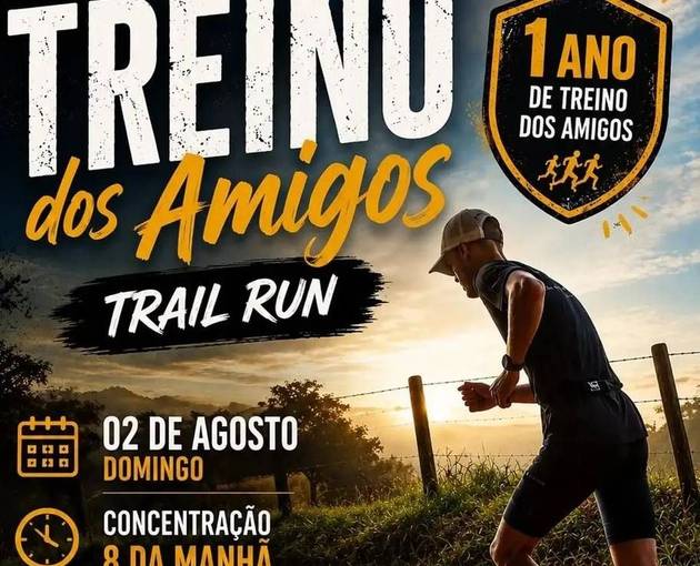 Event cover Treino dos amigos - 1 ano