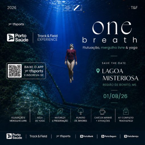 Couverture de l'événement ONE BREATH - Lagoa Misteriosa - Track & Field