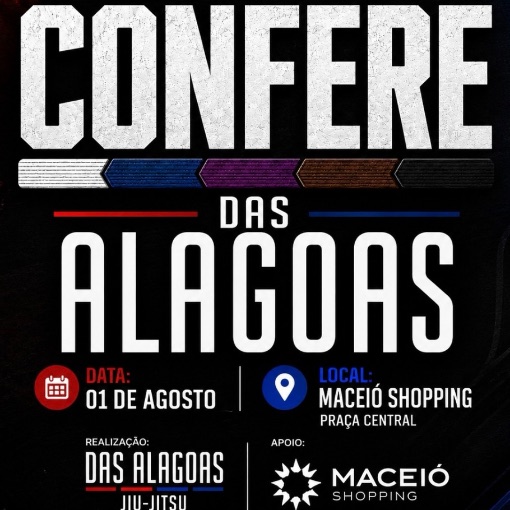 Event cover CONFERE DAS ALAGOAS - JIU JITSU