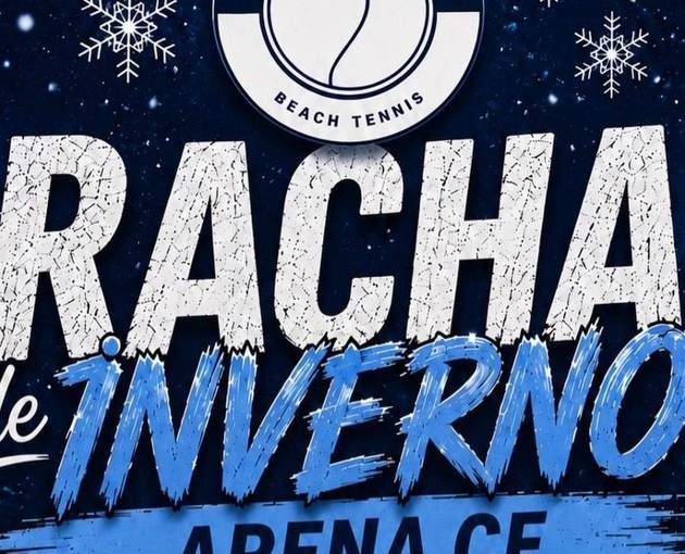 Event cover Racha de Inverno Arena CF | Beach Tennis - Arapiraca/AL
