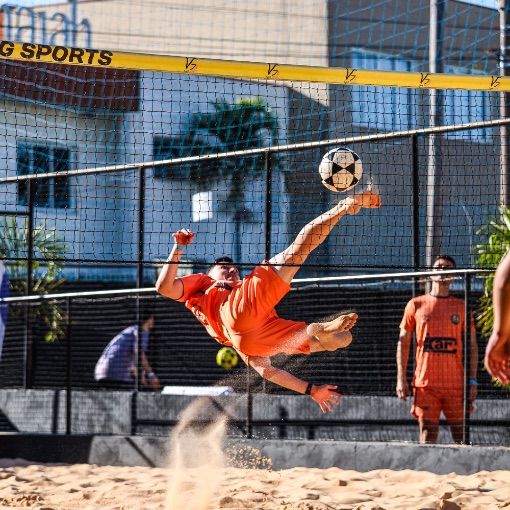 Event cover Copa Pinga de Primeira de Futevôlei Estreante