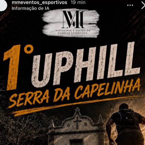 Event cover 1º UPHILL SERRA DA CAPELINHA - NOVA SERRANA MG