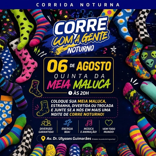 Copertura dell'evento CORRE COM A GENTE NOTURNO 06.08