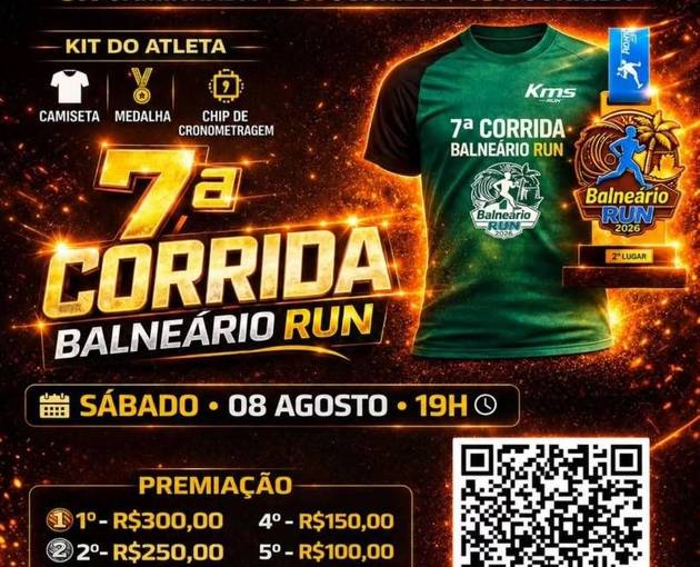 Event cover 7ª CORRIDA BALNEARIO RUN