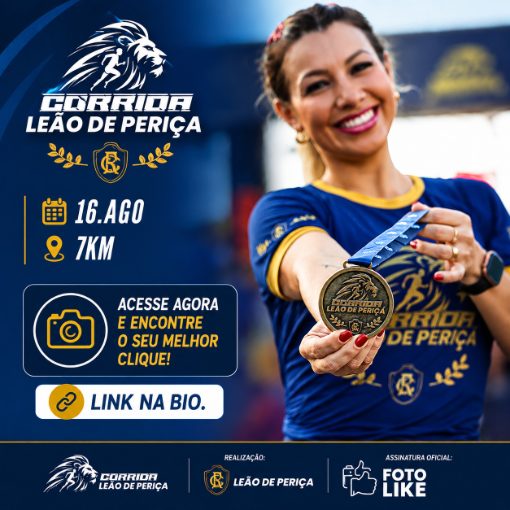 Event cover CORRIDA LEÃO DE PERIÇÁ 2026 - 7KM - FACIAL
