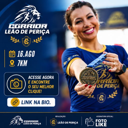 Copertura dell'evento CORRIDA LEÃO DE PERIÇÁ - 7KM - NUMÉRICO 