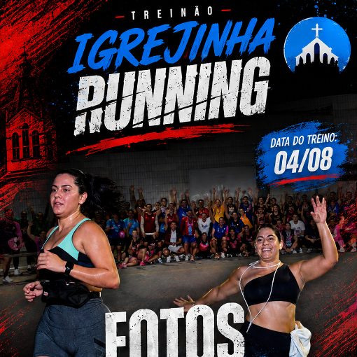 Event cover TREINÃO IGREJINHA RUNNING 04/08