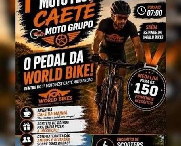 Event cover Pedal Moto Fest Caeté