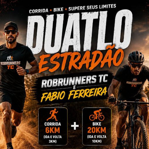 Event cover Biatro Estradão RobRunners TC & Fábio Ferreira