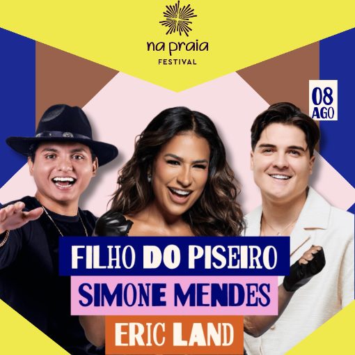 Event cover FILHO DO PISEIRO + SIMONE MENDES + ERIC LAND