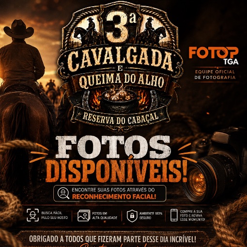 Capa do evento 3° CAVALGADA RESERVA DO CABAÇAL MT