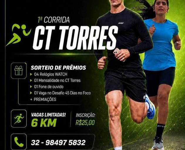 Event cover 1ª Corridas C T Torres
