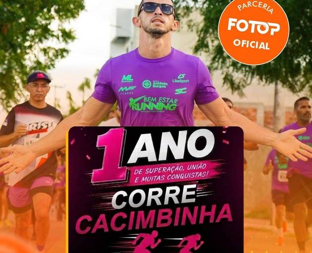 Naslovnica dogodka Aniversário Corre Cacimbinha - Cacimbinha, SJT - PB